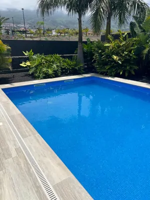 Piscina lista para el baño