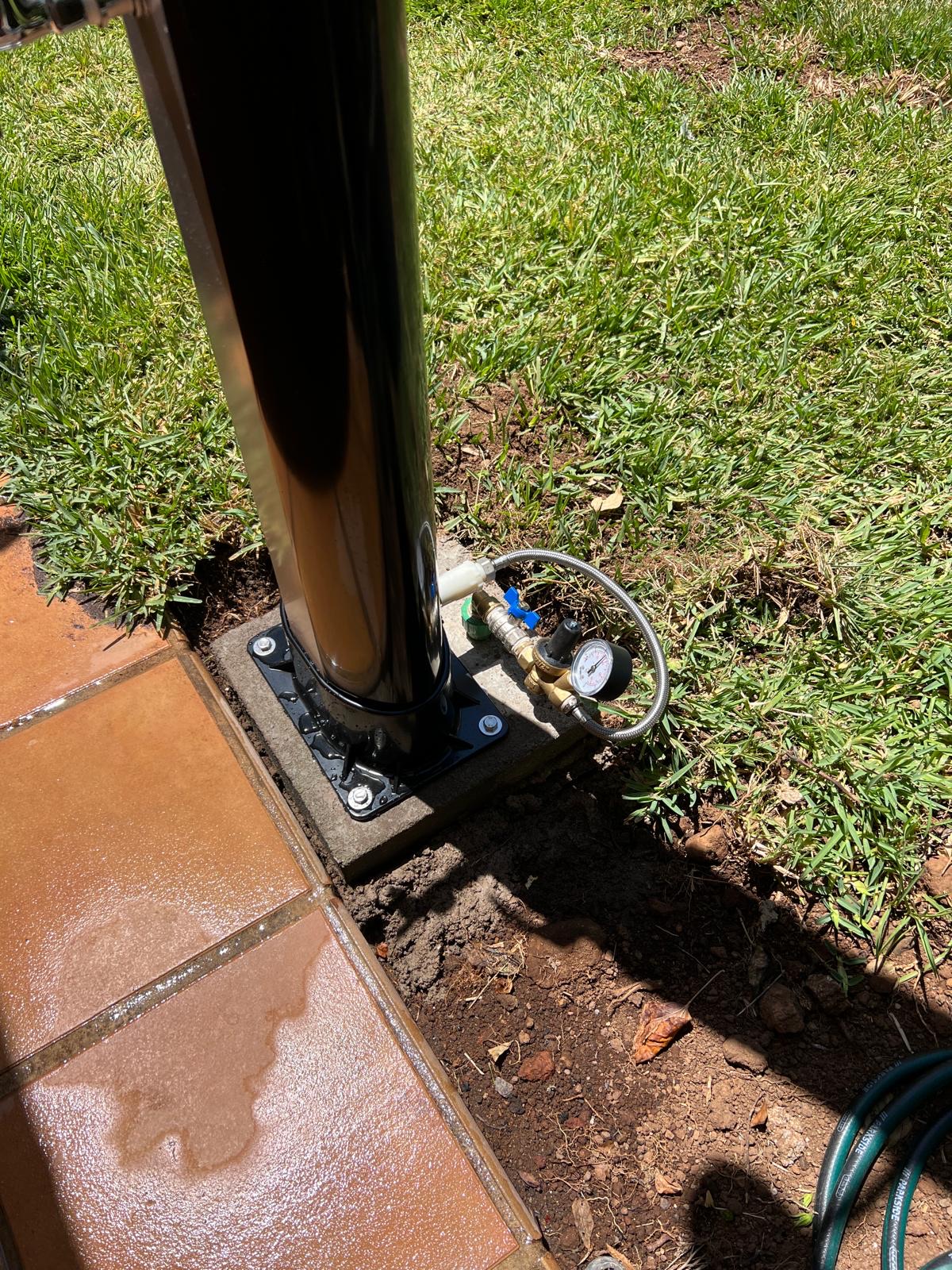 Pequeña obra: instalación exterior