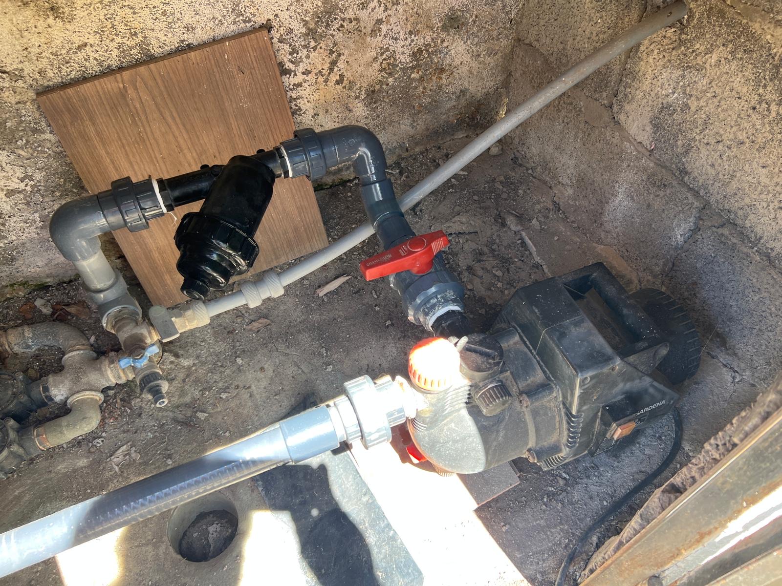 Instalación de sistema de riego en Tenerife